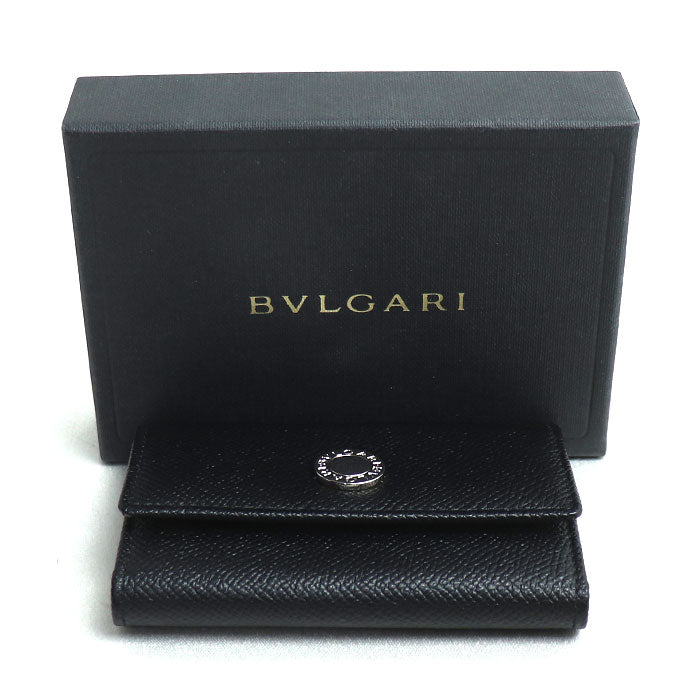 BVLGARI ブルガリ 6連 キーケース ブラック 20234 メンズ【中古】【美品】