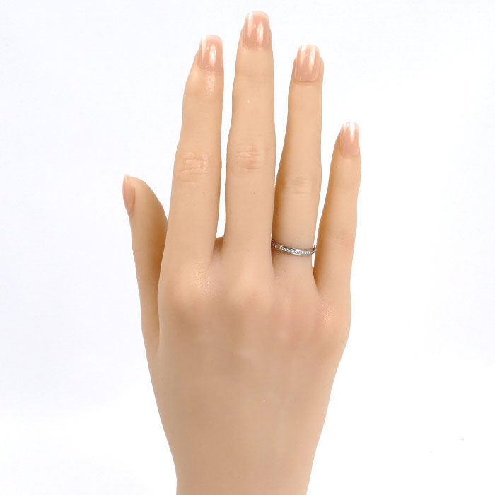 CARTIER カルティエ Pt950プラチナ ダムール リング・指輪 B4093646 ダイヤモンド 6号 46 2.0g レディース【中古】【美品】