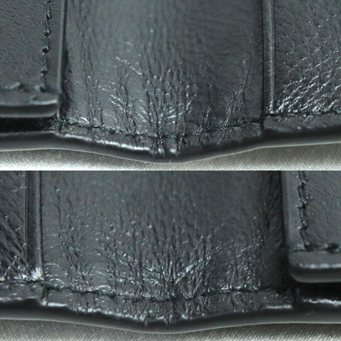 BALENCIAGA バレンシアガ エブリディ カードケース ブラック 645508 メンズ【中古】