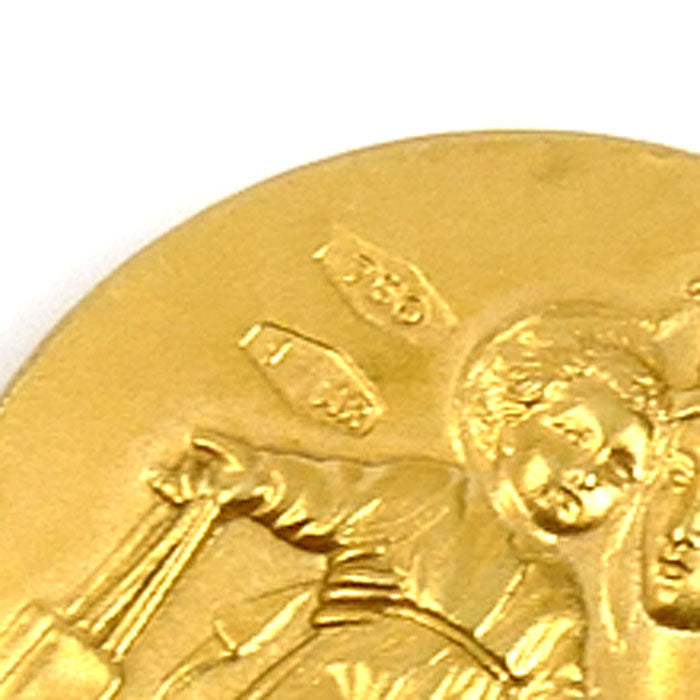 UNOAERRE ウノアエレ K18YG イエローゴールド ペンダントトップ 3.2g イエス・マリア ユニセックス【中古】