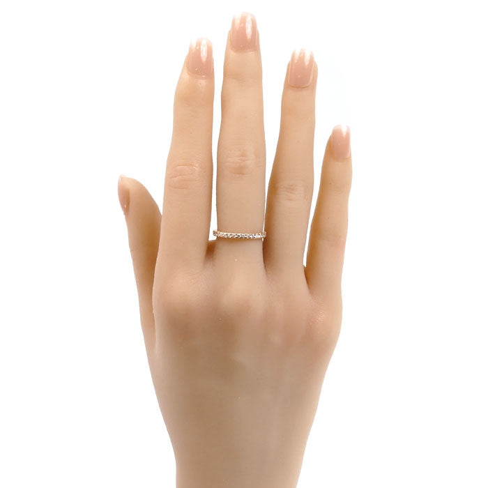CARTIER カルティエ K18PG ピンクゴールド エタンセル フルエタニティ ダイヤ リング・指輪 B4086549 ダイヤモンド 9号 49 1.6g レディース【中古】【美品】