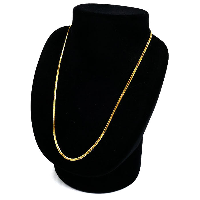 K18YG イエローゴールド 喜平 ネックレス 喜平6面Wカット 9.4g 45cm ユニセックス【中古】