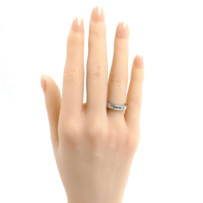 Pt900プラチナ リング・指輪 ダイヤモンド0.74ct 11.5号 4.3g レディース【中古】【美品】