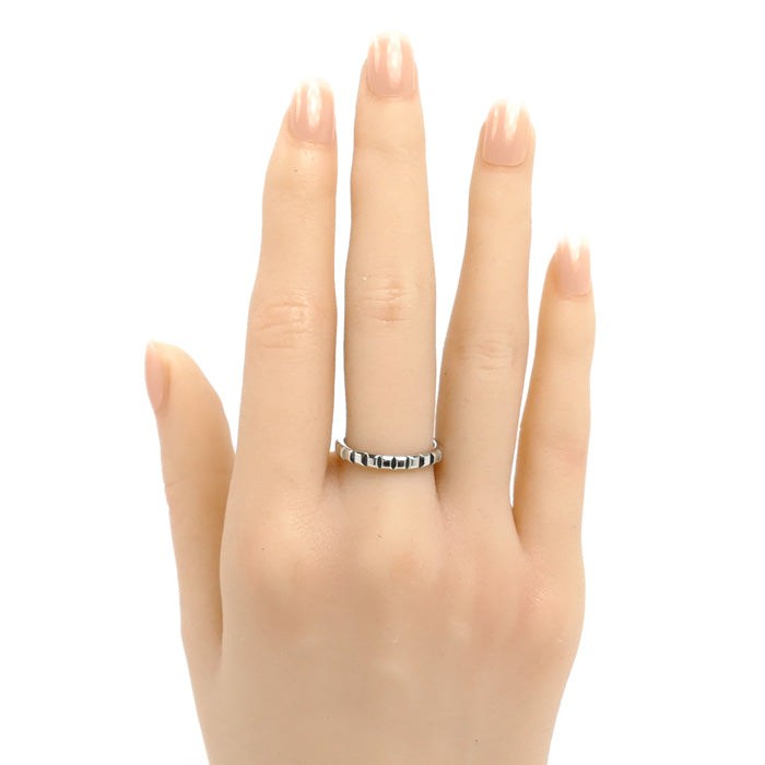 Boucheron ブシュロン Pt950プラチナ キャトル クルドパリ リング・指輪 JAL00109 13号 53 4.7g レディース【中古】【美品】