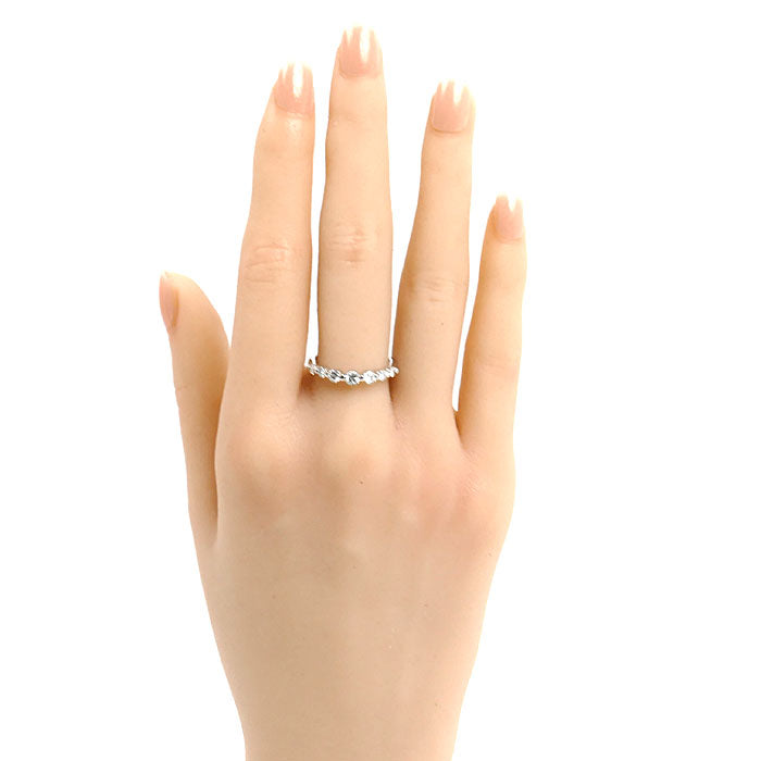 Pt900プラチナ リング・指輪 ダイヤモンド0.50ct 13号 3.1g レディース【中古】