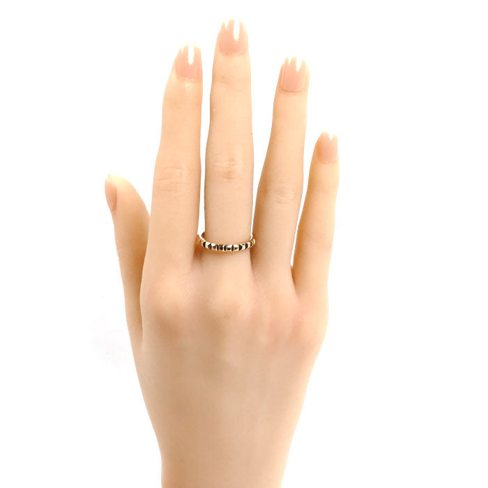Boucheron ブシュロン K18PG ピンクゴールド キャトル クルドパリ ミディアム リング・指輪 JAL00108 14.5号 55 3.5g レディース【中古】【美品】