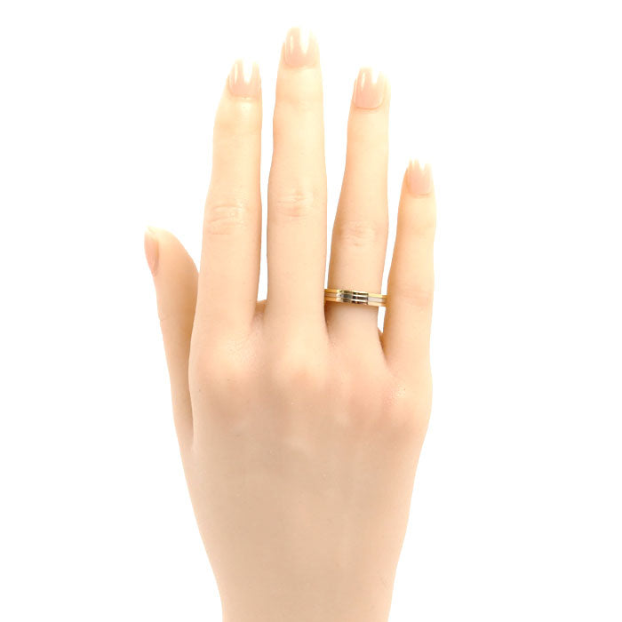 CARTIER カルティエ K18YG/WG/PG ヴァンドーム リング・指輪 B4052250 10号 50 4.5g レディース【中古】【美品】