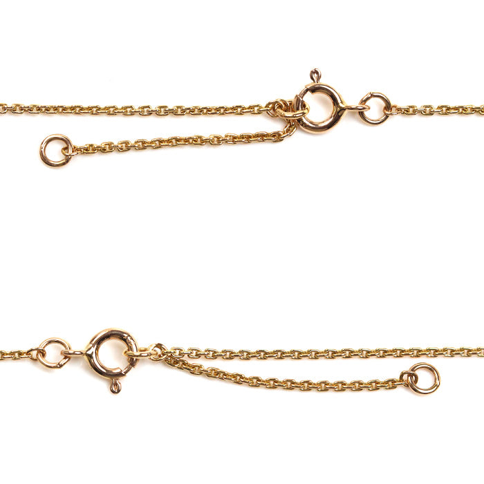 LOUIS VUITTON ルイ・ヴィトン K18PG ピンクゴールド アップサイドダウン ネックレス Q93809 D51330 6g 42/45cm レディース【中古】【美品】