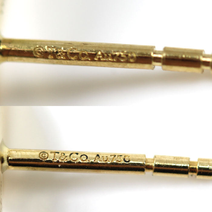 TIFFANY&Co. ティファニー ビクトリア ヴァイン ピアス ダイヤモンド0.165ct/0.165ct 5.6g レディース【中古】【美品】