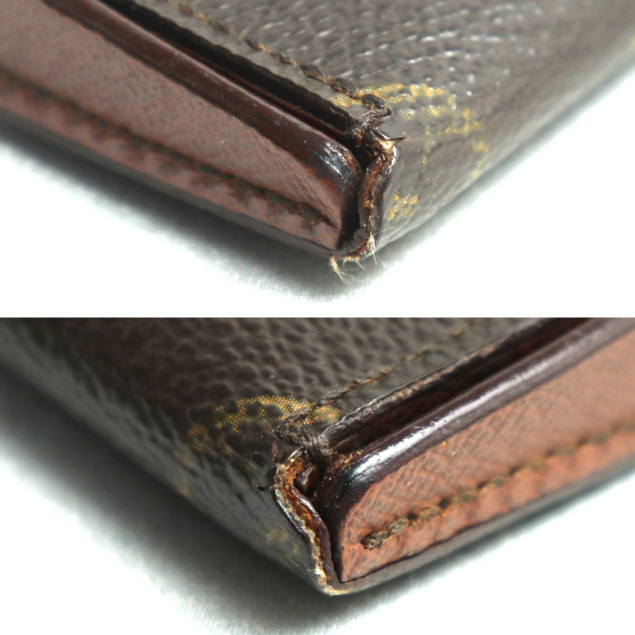 LOUIS VUITTON ルイ・ヴィトン モノグラム ポルト モネ・キュヴェット コインケース ブラウン M61960 CT0182 ユニセックス【中古】