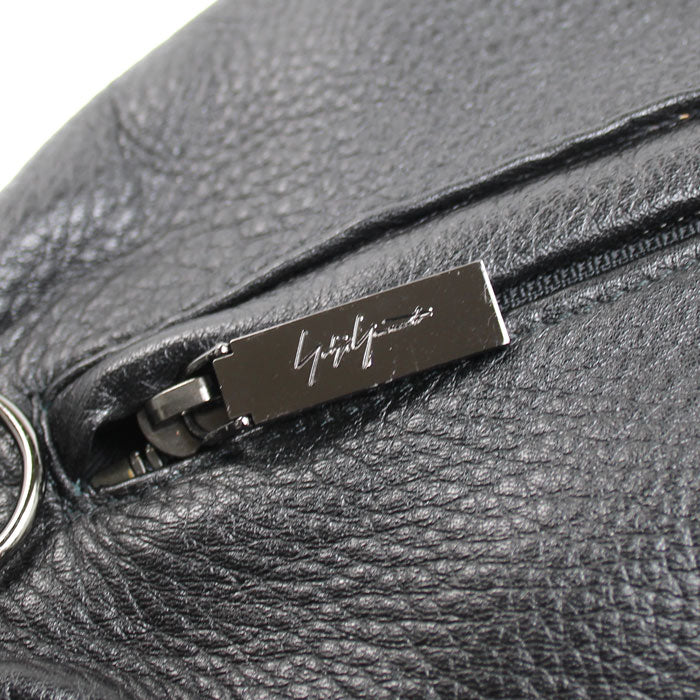 discord Yohji Yamamoto Y CROSS-BODYBAG(S) ボディバッグ ブラック DA-I92-790-1-02 メンズ【中古】【美品】