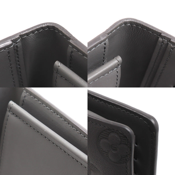 LOUIS VUITTON ルイ・ヴィトン ポルトフォイユ・ブラザ 長財布 モノグラムシャドウ グレー M81335 RFID メンズ【中古】