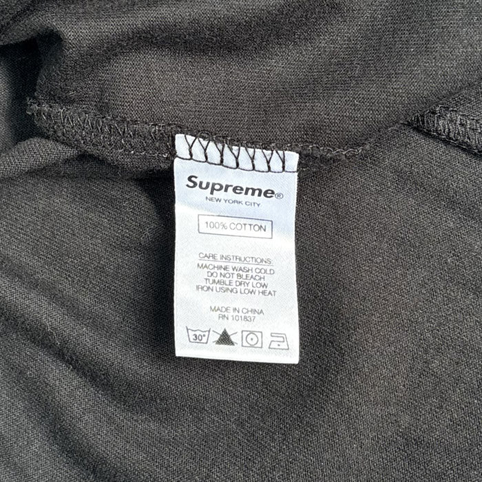 Supreme シュプリーム 半袖Tシャツ ブラック L メンズ【中古】