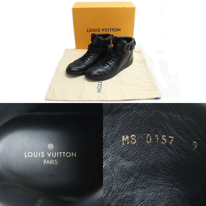 LOUIS VUITTON ルイ・ヴィトン リヴォリライン ハイカット スニーカー ブラック MS0157
9 メンズ【中古】