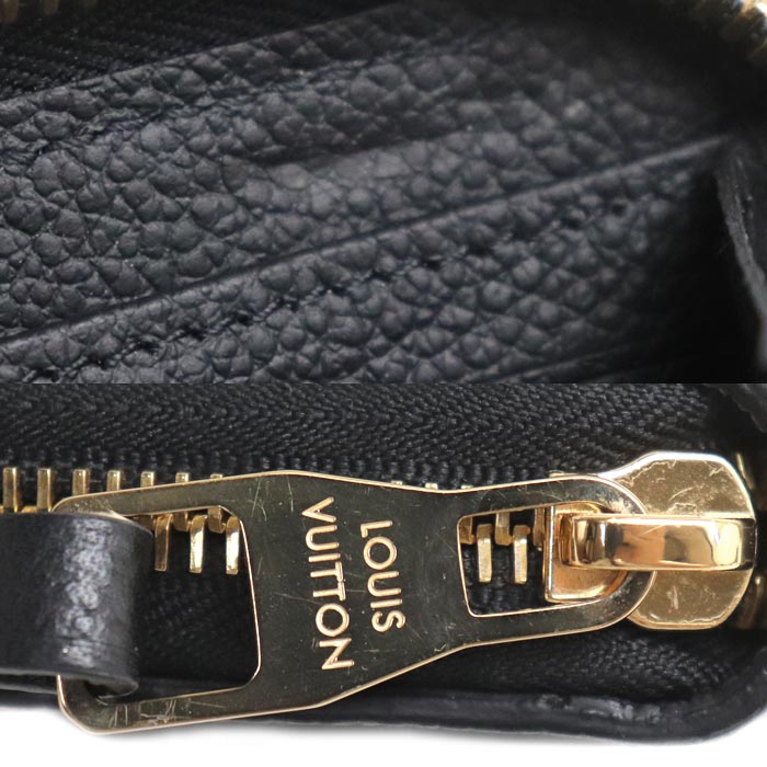 LOUIS VUITTON ルイ・ヴィトン ジッピーウォレット 長財布 ラウンドファスナー モノグラムアンプラント ブラック M61864 ICチップ ユニセックス【中古】