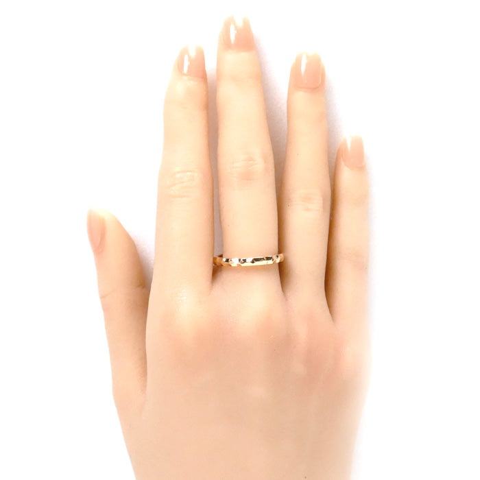 LOUIS VUITTON ルイ・ヴィトン K18PG ピンクゴールド マリッジリング モノグラム・アンフィニ リング・指輪 Q9F73J 16号 56 3.9g レディース【中古】【美品】