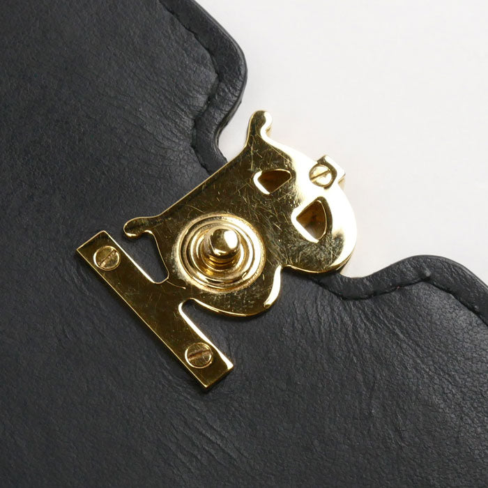 BURBERRY バーバリー TBコンチネンタル 長財布 ブラック 8049212 レディース【中古】