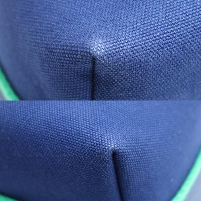 HERMES エルメス ブリッド ア ブラック PM ポーチ ブルー/グリーン 103222M レディース【中古】