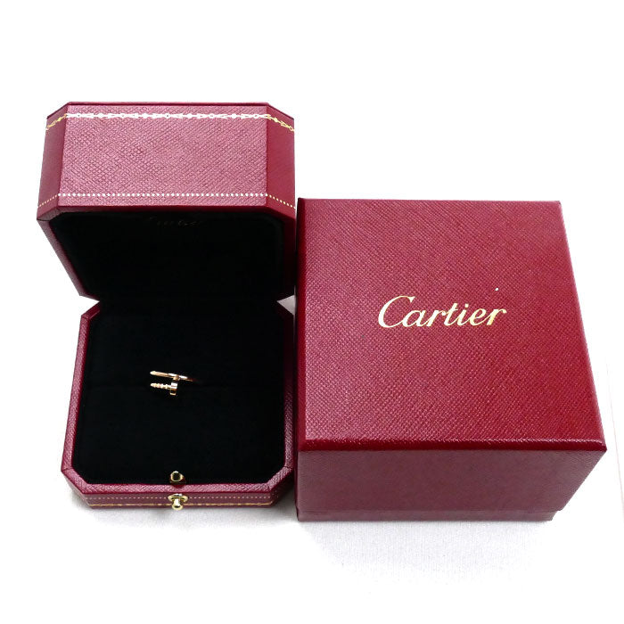 CARTIER カルティエ K18PG ピンクゴールド ジュストアンクル リング・指輪 B4225846 6号 46 3.2g レディース【中古】【美品】