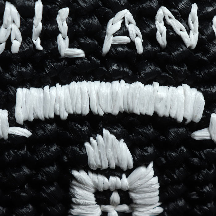 PRADA プラダ クロシェ トートバッグ ブラック 1BG392_2A2T_F0002 レディース【中古】【美品】