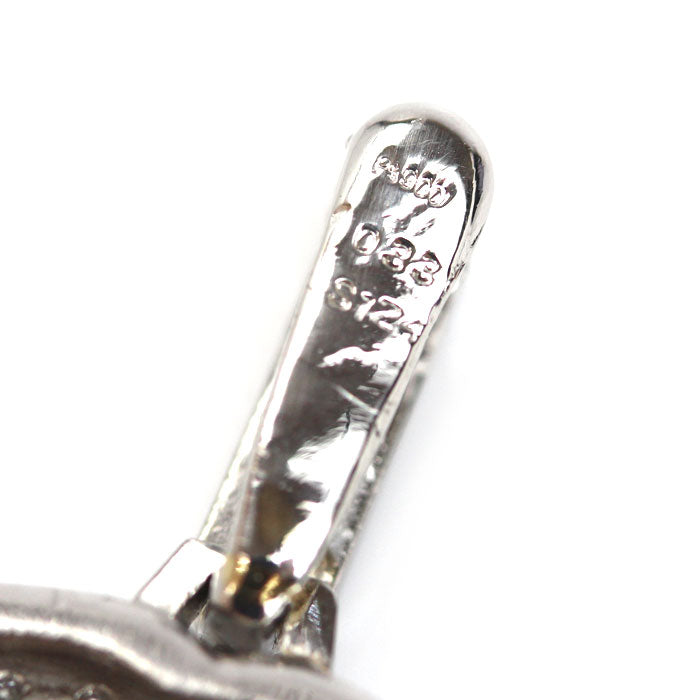 Pt900プラチナ Pt999 フランス 100フラン ペンダントトップ ダイヤモンド0.33ct サファイア1.24ct 43.3g 1986 ユニセックス【中古】