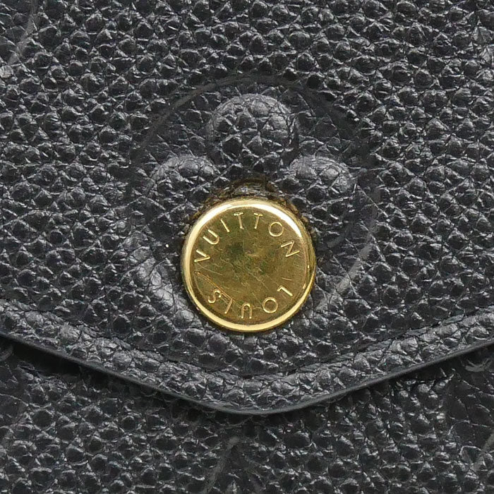 LOUIS VUITTON ルイ・ヴィトン ポルトフォイユ・サラ 長財布 モノグラム・アンプラント ブラック M82257 IC レディース【中古】