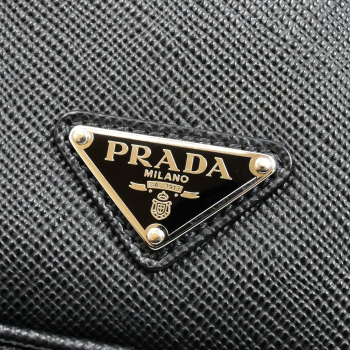 PRADA プラダ ショルダーバッグ ブラック 2VH154_2FAD_F0002 メンズ【中古】