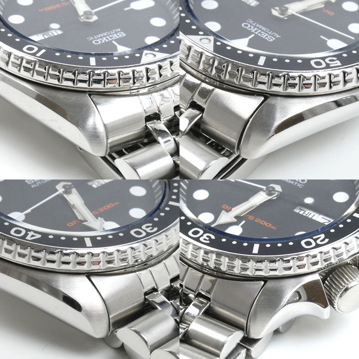 SEIKO セイコー ブラックボーイ ダイバーズ 腕時計 自動巻き SKX007K2/7S26-0020 海外モデル メンズ【中古】