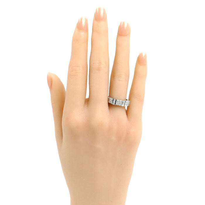 GSTV Pt950プラチナ リング・指輪 ダイヤモンド0.60ct 13号 6.6g レディース【中古】
