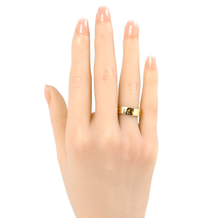 CARTIER カルティエ K18YG イエローゴールド ラブリング リング・指輪 11.5号 52 6.5g レディース【中古】