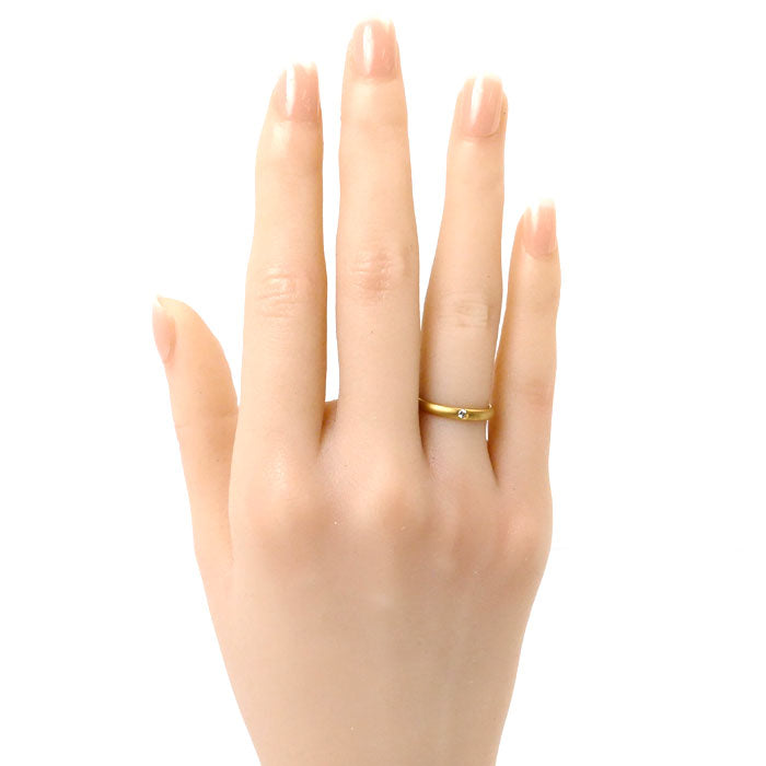 Pomellato ポメラート K18YG イエローゴールド ルッチョレ リング・指輪 ダイヤモンド 6.5号 2.6g レディース【中古】【美品】