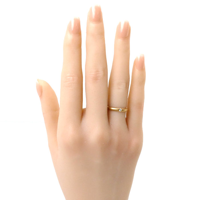 Pomellato ポメラート K18PG ピンクゴールド ルッチョレ リング・指輪 ダイヤモンド 6.5号 2.5g レディース【中古】【美品】