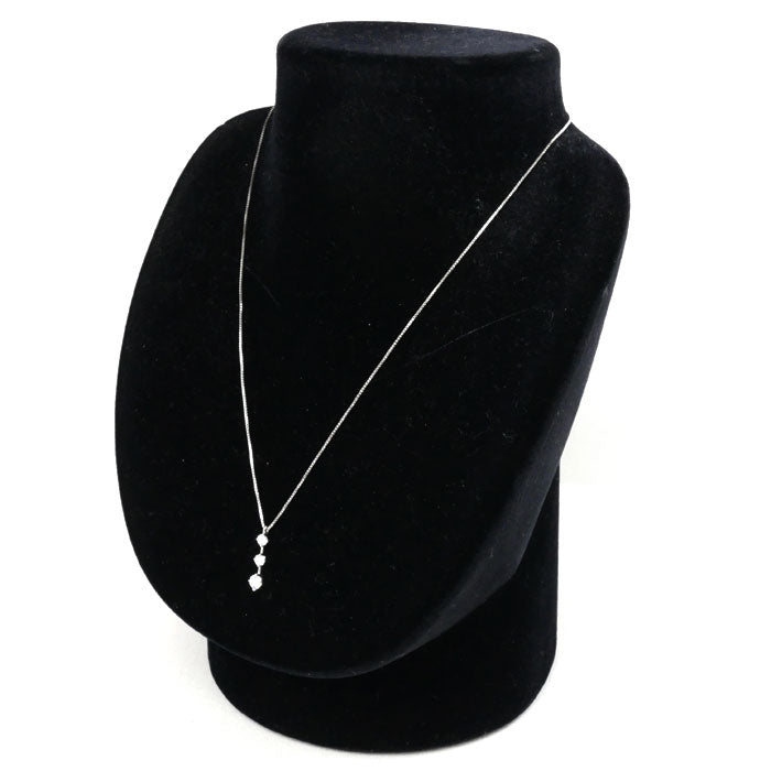 Vendome Aoyama ヴァンドーム青山 Pt950プラチナ Pt850プラチナ ネックレス ベネチアン ダイヤモンド0.4ct 3.1g 40cm レディース【中古】
