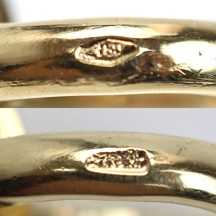 Pomellato ポメラート K18YG イエローゴールド 天使 ペンダントトップ ダイヤモンド 6.8g レディース【中古】