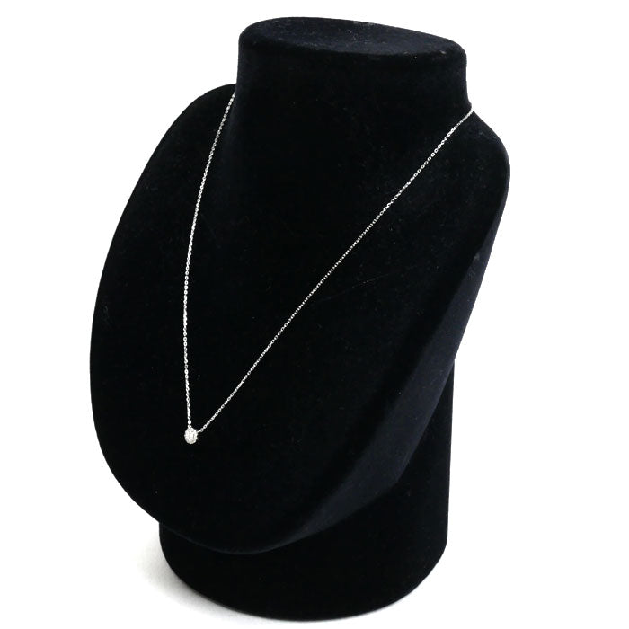 Vendome Aoyama ヴァンドーム青山 Pt950/Pt850 プラチナ グレース ネックレス ダイヤモンド0.19ct 2.4g 40cm レディース【中古】
