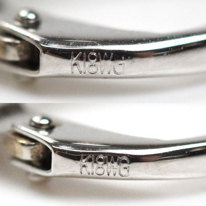 Vendome Aoyama ヴァンドーム青山 Pt950/K18WG ダイヤ ピアス ダイヤモンド0.27ct/0.27ct 3.3g レディース【中古】