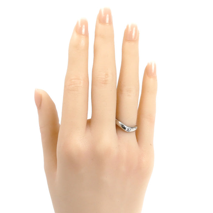 BVLGARI ブルガリ Pt950プラチナ フェディ リング・指輪 ダイヤモンド 8号 5.4g レディース【中古】【美品】