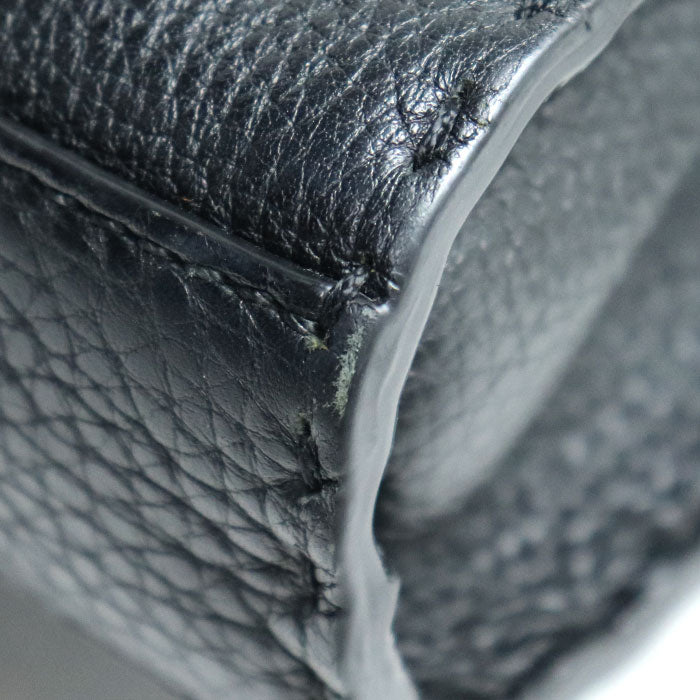 FENDI フェンディ ミニ ピーカブー フィット 2Wayショルダーバッグ ブラック 7VA422 メンズ【中古】【美品】