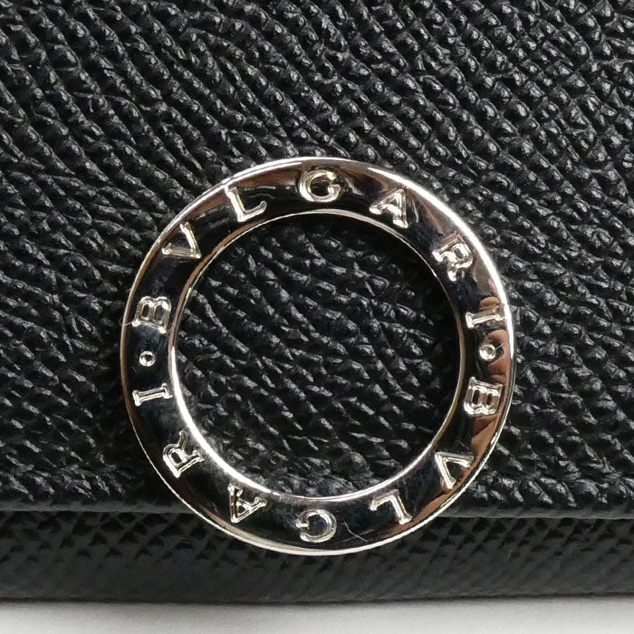 BVLGARI ブルガリ ブルガリブルガリ コンチネンタルウォレット 長財布 ブラック 30412 IC ユニセックス【中古】【美品】