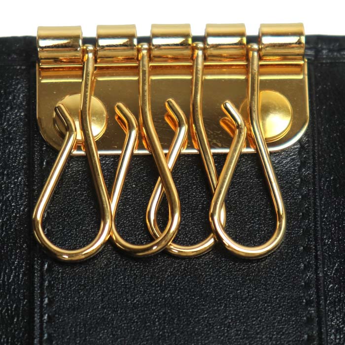 CARTIER カルティエ パシャライン 4連 キーケース ブラック L3000203 ユニセックス【中古】【美品】