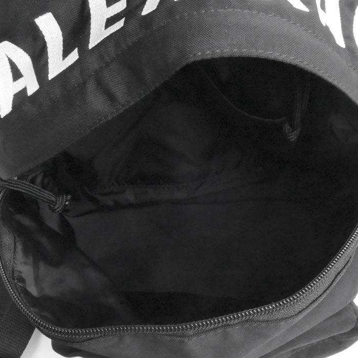 BALENCIAGA バレンシアガ ウィール バックパックS リュック・デイパック ブラック 565798 レディース【中古】