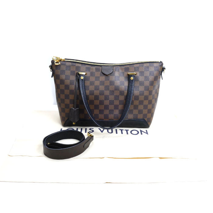 LOUIS VUITTON ルイ・ヴィトン ハイドパーク 2Wayショルダーバッグ ダミエ ブラウン N41014 AH4136 レディース【中古】