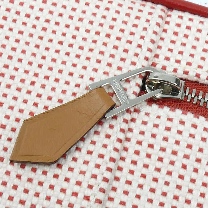 HERMES エルメス エスカル ポーチ ヴァーミリオン H103606M 01 レディース【中古】【美品】