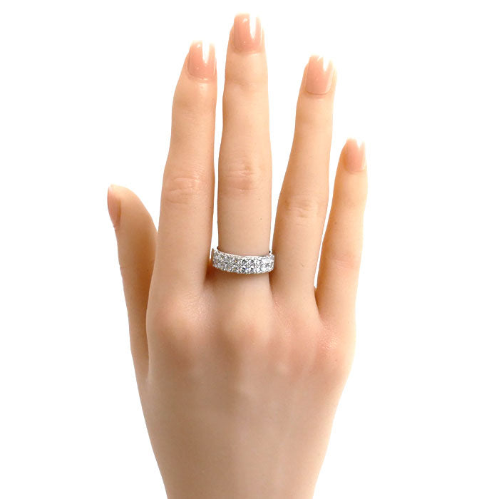 TASAKI タサキ Pt900プラチナ リング・指輪 ダイヤモンド0.98ct 13号 7.2g レディース【中古】【美品】