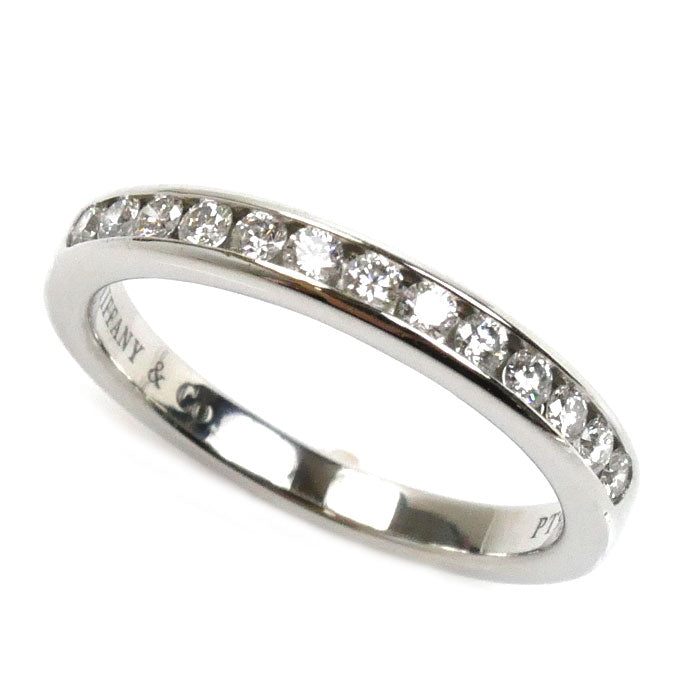 TIFFANY&Co. ティファニー Pt950プラチナ チャネルセッティング ハーフ