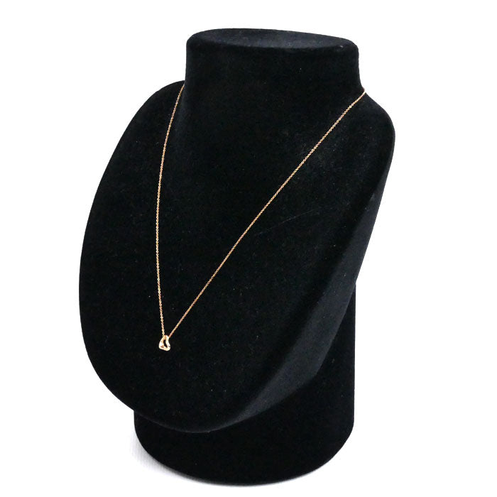 TIFFANY&Co. ティファニー K18PG ピンクゴールド オープンハート ネックレス 60957428 1.6g 40cm レディース【中古】