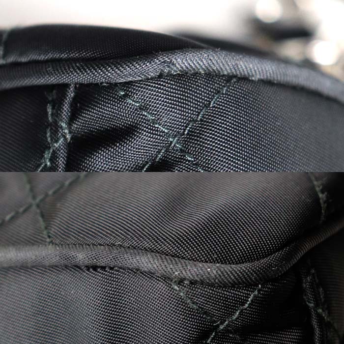 PRADA プラダ テスートインプントゥ ショルダーバッグ ブラック BL0774 アウトレット レディース【中古】