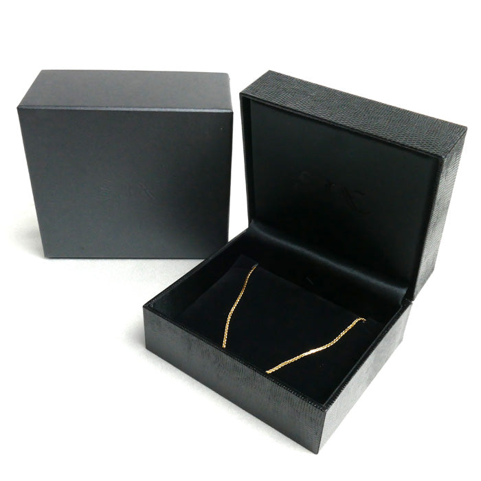 SJX K18YG イエローゴールド チェーン ネックレス 7.4g 50cm メンズ【中古】