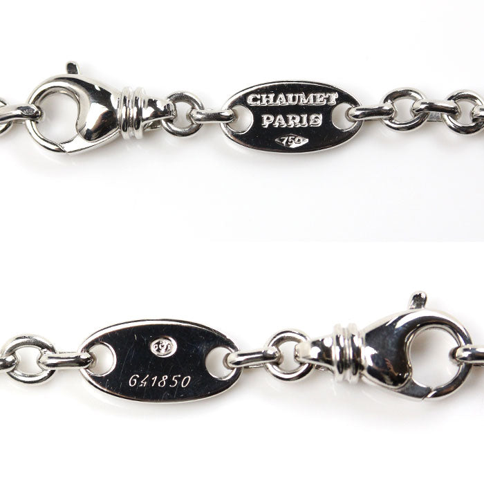 Chaumet ショーメ K18WG ホワイトゴールド ブレスレット 10.9g 19cm レディース【中古】【美品】