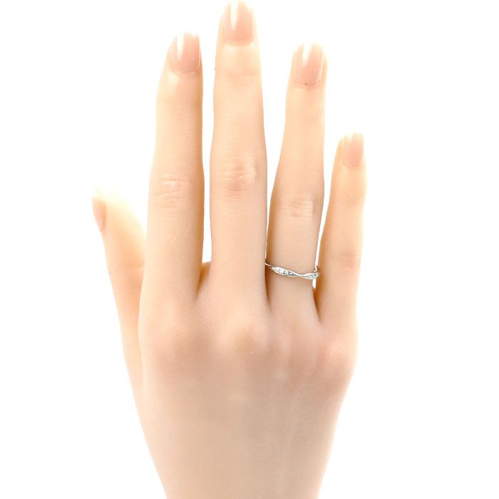 CHANEL シャネル Pt950プラチナ カメリア ハーフエタニティ ダイヤ リング・指輪 J10835 ダイヤモンド 9号 49 3.0g レディース【中古】【美品】